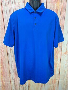 Nike Golf Dri-Fit Tour Performance Mens Royal Blue Polo XL